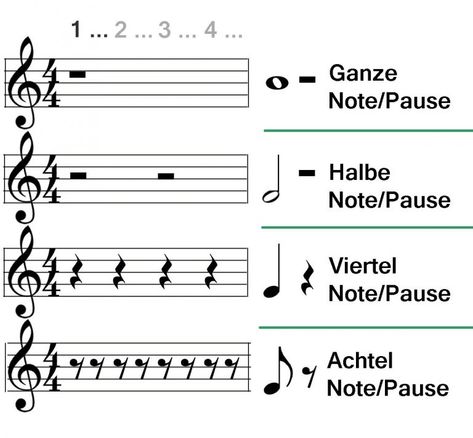 ♫ Wissen 2: Takt, Notenwerte und Pausenwerte | Endlich Noten lesen lernen Music Teaching, Piano Teaching, Teaching Music, Music Theory, Kids And Parenting, Keyboard, Sheet Music, Piano, Alexander