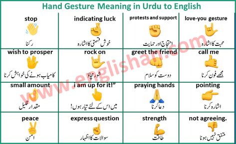 50 Hand Gesture Meaning with Picture in English to Urdu Emoticon Meaning, Hand Emoji Meanings, Shocker Hand, Emoji Chart, Finger Emoji, Rude Hand Gestures, Finger Meaning, Emojis Meanings, Emoji Meanings