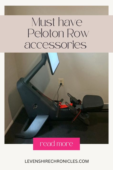 After using the row for 6 months, I have bought a few key accessories. Read now for the must have accessories to use with your Peloton Row. #exercise #row #pelotonrow Peloton Row, Row Exercise, Must Have Accessories, Key Accessories, Home Gym, 6 Months, The Row, Must Haves, I Know