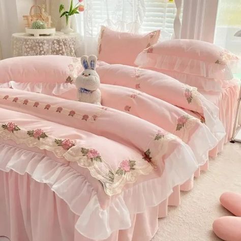 Just found this amazing item on AliExpress. Check it out! $13.87 49％ Off | Princess Style Korean Bed Skirt Bed Sheet Embroidered Ruffle Lace Quilt Cover Ins Bedding For Girls Luxury Home Textiles Korean Bed, Bedding For Girls, Lace Quilt, Lace Bed Skirt, Girls Duvet Covers, Bed Skirt, Queen Bedding Sets, Girl Beds, Flat Bed