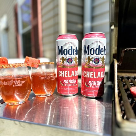 The new Modelo Chelada Sandía Picante is reminding us summer is right around the corner! And, we can't wait to enjoy a beautiful day with this brew that features flavors of watermelon and chile. 😋 Modelo Chelada, Specialty Beer, Summertime Drinks, Wine Collection, Beat The Heat, A Beautiful Day, Summer Ready, Around The Corner, Beautiful Day