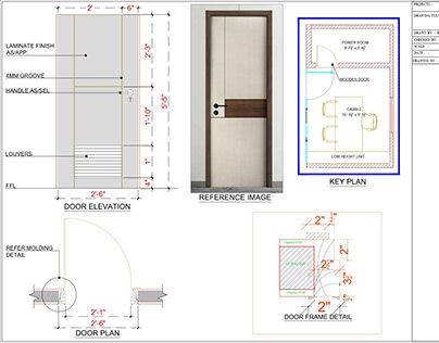 Flush Door Detail, Flush Doors Design Modern, Glass Splashbacks Kitchen, Flush Door Design, Flush Door, Glass Splashbacks, Door Plan, Door Detail, Flush Doors