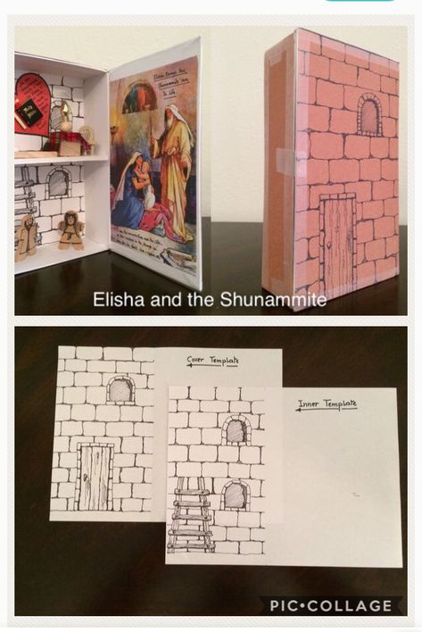 Elisha and the Shunammite Woman Bible Study Activities, Sunday School Rooms, Bible Crafts For Kids, School Room, Bible Activities, Sunday School Lessons, Bible Crafts, Sunday School Crafts, Childrens Church