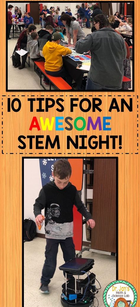 10 Tips for STEM Night Success Stem Night Activities, Stem Night, Stem Elementary, Stem Classroom, Math And Science, Teacher Products, High School Science, Middle School Classroom, Elementary School Students