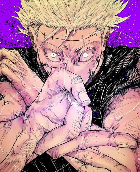 Yuta X Gojo, Sukuna Pose, Hajime Jjk, Gojo Pose, Gojo Six Eyes, Jjk Manga Wallpaper, Jujutsu Kaisen Tattoo, Gojo Yuta, Female Sukuna