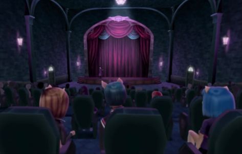 Monster High School Aesthetic, Monster High School Background, Monster High Shifting, High Visuals, Monster High School, Monster School, Monster High Pictures, High Building, Moster High