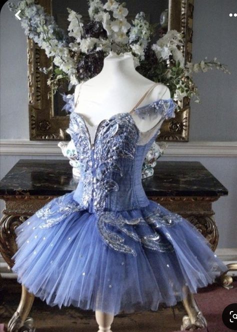 Ballet Costumes Tutus, Classical Ballet Tutu, Ballet Russe, The Royal Ballet, Blue Tutu, Tutu Ballet, Ballerina Tutu, Ballet Tutus, Ballet Inspiration