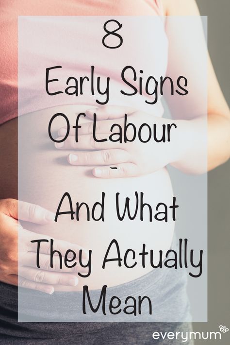 Knowing the early signs of labour well in advance can lead to a calmer birth experience. If you are expecting a natural birth it's very good to be prepared! Here are the signs you need to be aware of and what each one actually means - from Braxton Hicks to the 'show' #pregnancyadvice #pregnancy #labour #birth Labor Symptoms, Signs Of Labour, Calm Birth, Early Labor, Braxton Hicks, Preterm Labor, Words Of Support, Birthing Classes, Pregnancy Advice