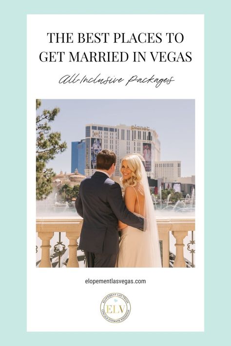 Struggling to find the best places to get married in Vegas? Discover our favorite on-the-strip and off-the-strip locations for weddings and elopements. Head over to the blog post to know more! Simple Wedding Planning Checklist, Wedding Cost Checklist, Wedding Preparation Checklist, Best Places To Get Married, How To Get Married, Quick Wedding, Married In Vegas, Wedding To Do List, Wedding Day Tips