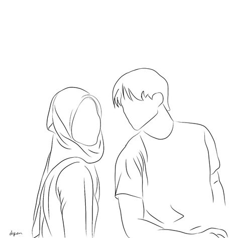 Mark Sketch Nct, Anime Lineart Couple, Cute Couple Drawings Sketches, Couples Drawing Ideas, Nct Drawing, Line Art Couple, Cute Couple Sketches, Quick Painting, Simple Hand Embroidery Patterns