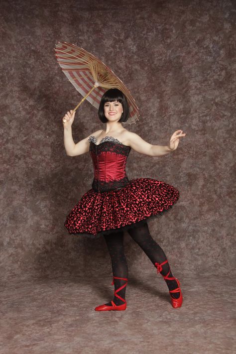 Circus Tightrope Walker Costume, Tight Rope Walker Costume, Tightrope Walker Costume, Tightrope Walker, Circus Outfits, Circus Costume, Swirl Pattern, Halloween Dress, Red Bead