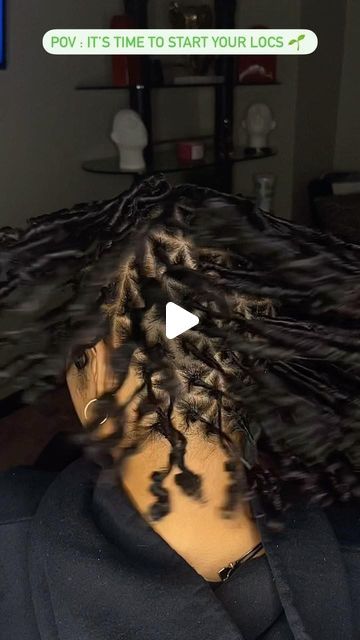 NiNi 🧚🏼 on Instagram: "Let’s just take a moment and appreciate the slow motion.   I am in lovveeee 😍😍 I mean from the texture to the parts I’m all in!!   Service : coil Starter locs (short hair)   We went with smedium triangle parts and we have noooo regrets!   Y’all keeping up with her loc journey to ? Might as welllll follow me for all updates" Starter Locs Curly Hair, Starter Locs On Curly Hair, Triangle Parts Locs, Triangle Locs, Triangle Part Locs, Starter Locs With Curly Ends, Starter Locs Short Hair, Locs Short Hair, Starter Locs Short