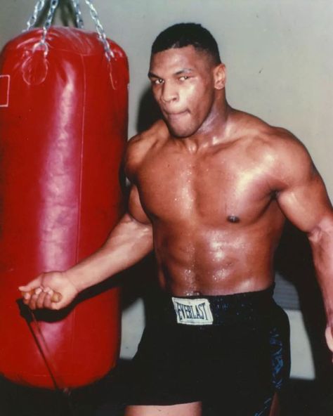 MIKE TYSON FAN PAGE | BOXING on Instagram: ““It’s a lonely sport.” - Mike Tyson” Mighty Mike, Mike Tyson Boxing, Boxing Images, Punch Bag, Training Boxing, Boxing Posters, Boxing History, Ayat Quran, Boxing Champions