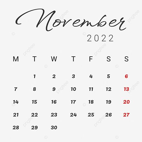 November Aesthetic Calendar, November Month Calendar, November 2022 Calendar, Winter Calendar, Png 2022, Calendar November, November Aesthetic, Calendar Organizer, Phone Wallpaper Pastel