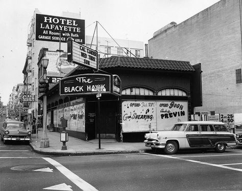 Cal Tjader, Tenderloin San Francisco, San Francisco Pictures, Cannonball Adderley, California City, Black Hawk, Jazz Club, Old Images, North Beach