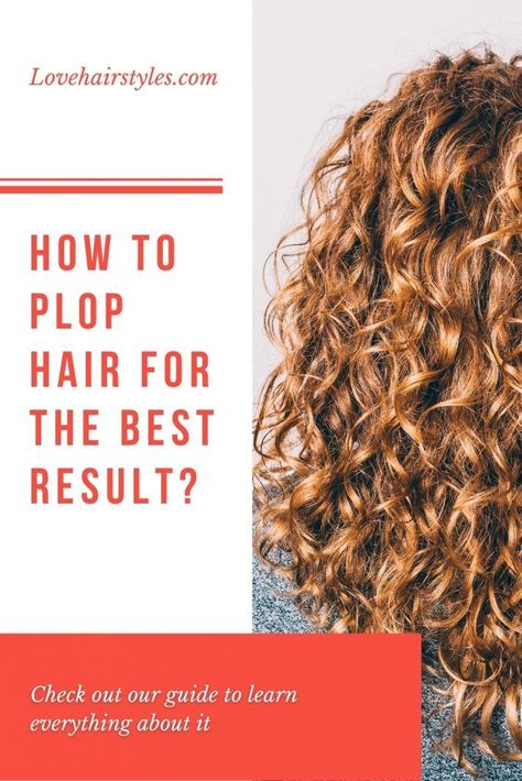 How To Plop Hair So That Your Curls Look Their Absolute Best ★ How To Plop Curly Hair, Plop Hair, Type 2 Hair, Multi Textured Hair, Plopping Curly Hair, Plump Hair, Wavy And Curly Hair, Curly Hair Girl, Frizzy Curls