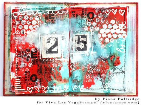 Art Journal Christmas, Christmas Art Journal Pages Ideas, Christmas Art Journal Pages, Whimsical Journal, Whimsical Art Journal Pages, Travel Art Journal, Christmas Mix, Christmas Collage, Christmas Journal