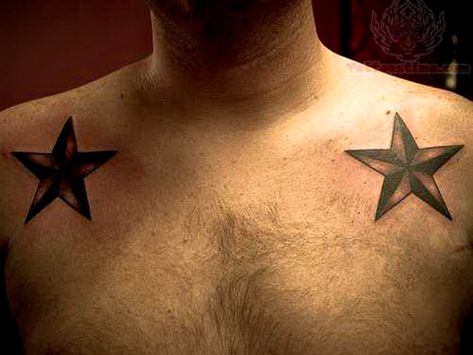 Stars On Shoulder Tattoo, Nautical Star Tattoo, Star Tattoo On Shoulder, Star Tattoos For Men, Nautical Star Tattoos, Tattoo Sites, Tattoo On Shoulder, Bible Verse Tattoos, Nautical Star