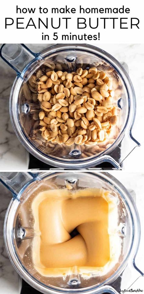 Pampered Chef Peanut Butter, Homemade Peanut Butter In Blender, Blender Food Recipes, Ninja Processor Recipes, How To Make Homemade Peanut Butter, Vitamix Food Processor Recipes, Keto Vitamix Recipes, Food Processor Recipes Videos, Peanut Butter Recipes Homemade