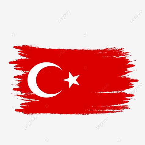 Flag Turkey, Brush Png, Vietnam Flag, Malaysia Flag, Happy Birthday Balloon Banner, Turkey Flag, Transparent Watercolor, Eid Crafts, Story Cover