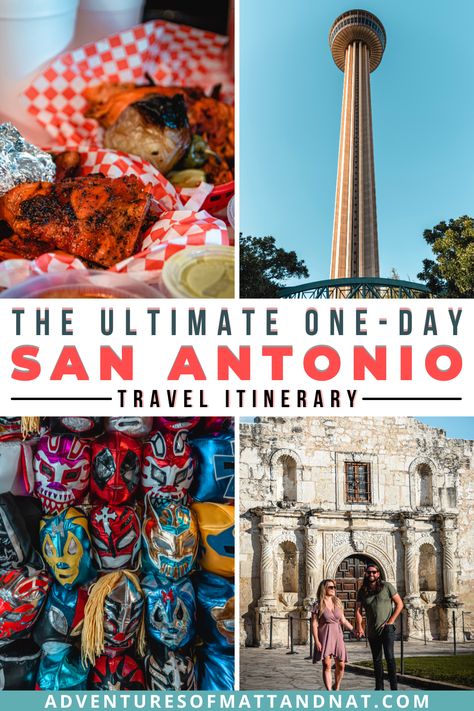 Explore the best of San Antonio in just one day with our ultimate travel itinerary! From iconic landmarks to hidden gems, this carefully curated guide will take you on a whirlwind adventure through the heart of the city. Don't miss out on the best of San Antonio – embark on an unforgettable journey with our ultimate one-day itinerary! San Antonio Travel, Usa Culture, San Antonio River Walk, Food Architecture, Mexican Market, San Antonio River, Usa Destinations, Hispanic Culture, Fancy Restaurants