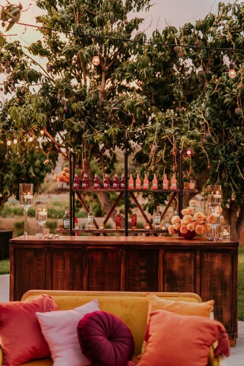 Wes Anderson Wedding Inspiration, Colorful Lounge, Colorful Indian Wedding, Wes Anderson Wedding, Indian Wedding Reception Outfits, Candlelit Reception, Indian Reception, Hindu Wedding Ceremony, Wedding In Mexico