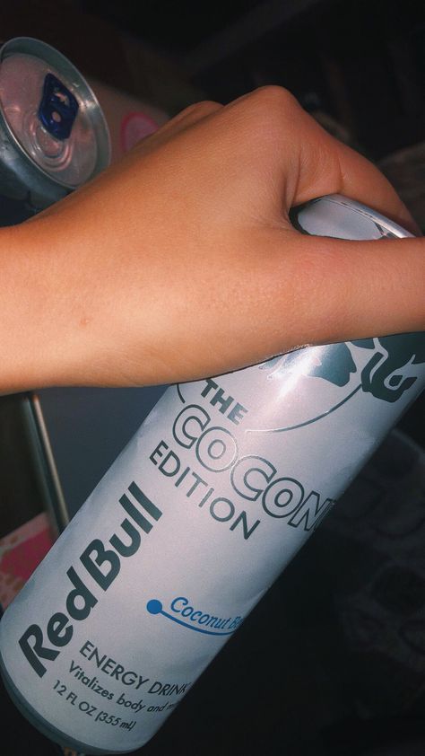 Fake Red Bull Snaps, Coconut Red Bull, Red Bull Snap, Red Bull Aesthetic, Redbull Aesthetic, Red Bull Energy Drink, Red Bull Drinks, Red Bul, Monster Energy Drink