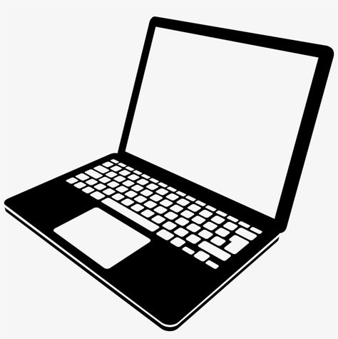 Laptop Vector Imagies - Laptop Computer Black And White Laptop Clipart, Picture With Friends, Laptop Drawing, Laptop Vector, Magazine Journal, Black And White Png, Free Laptop, State Of Alabama, Computer Drawing