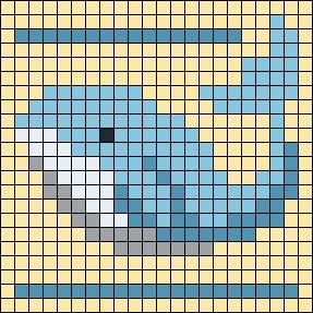 Crochet Whale, Patchwork Scarf, Pixel Art Grid, Pixel Crochet, Pixel Pattern, Crochet Tapestry, Pixel Art Pattern, Ocean Animals, Tapestry Crochet