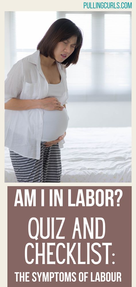 Labor and delivery is an entirely new experience for a first-time mom-to-be. All the contractions and other symptoms you might be feeling at the moment can lead you to the question “Am I in labor?”. This post can help you with that. It is important to note that labor is a lot of different signs and symptoms. Recognize the signs and symptoms of labor and learn when to go to the hospital by looking through this labor checklist. All of these are from an experienced labor and delivery nurse. Labor Pictures, Labor Signs And Symptoms, Labor Symptoms, Phases Of Labor, Contractions Labor, Early Labor, Different Signs, Signs And Symptoms, First Time Moms