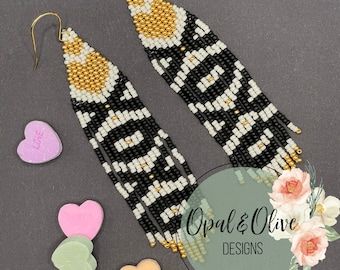 Beaded Earrings Tutorial, Earrings Tutorial, Beaded Earring, Earring Ideas, Earring Tutorial, Handmade Beaded Jewelry, Embroidery Jewelry, Beaded Fringe, Glass Seed Beads