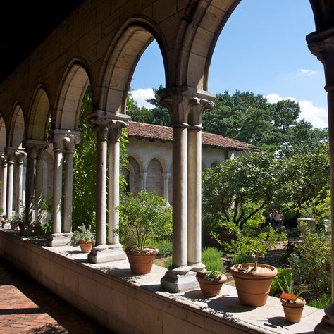 Met Cloisters, Fort Tryon Park, Medieval Europe, The Cloisters, Oh The Places Youll Go, Art Activities, A Train, Central Park, Fresh Air