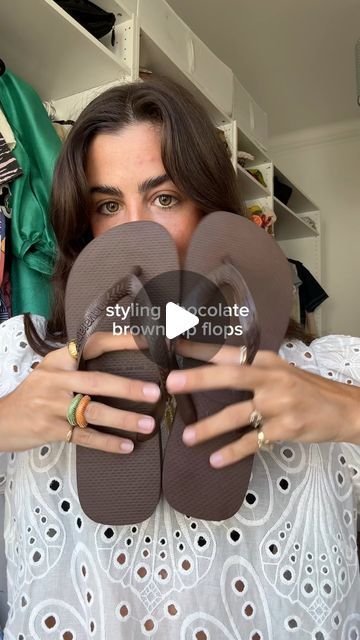 Vicky Montanari on Instagram: "havaianas are a fashion statement. my fall ones 🤠 and I just love styling bags, shoes, flip flops and everything I can put a charm on. also, any idea why these two flags??? 👐🏻🤔" Shoes Flip Flops, I Fall, Bags Shoes, Just Love, Fashion Statement, Flip Flops, I Can, On Instagram, Instagram