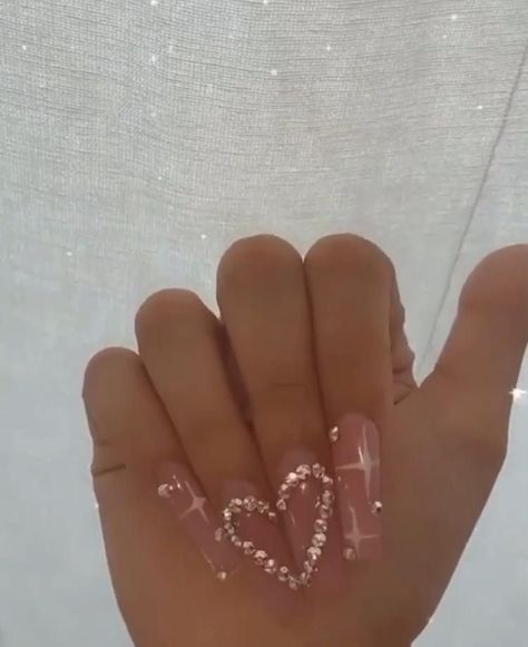 Nails Long Acrylic, Acrylic Nails Long, Simple Acrylic Nails, Classy Acrylic Nails, Long Acrylic Nails Coffin, Acrylic Nails Coffin Pink, Soft Nails, Bling Acrylic Nails, Acrylic Nails Coffin Short