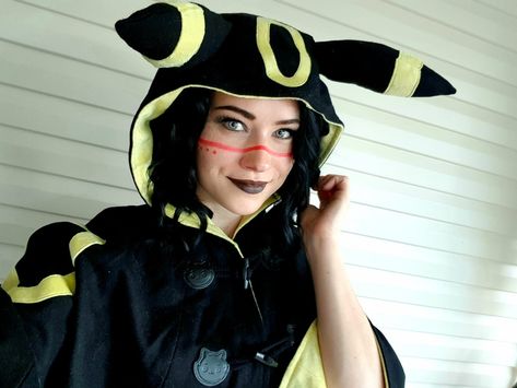 Umbreon Makeup, Umbreon Costume, Umbreon Cosplay, Cool Cosplay Ideas, Costume Ideas Cosplay, 2023 Ideas, Pokemon Costumes, Pokemon Halloween, Models Outfits