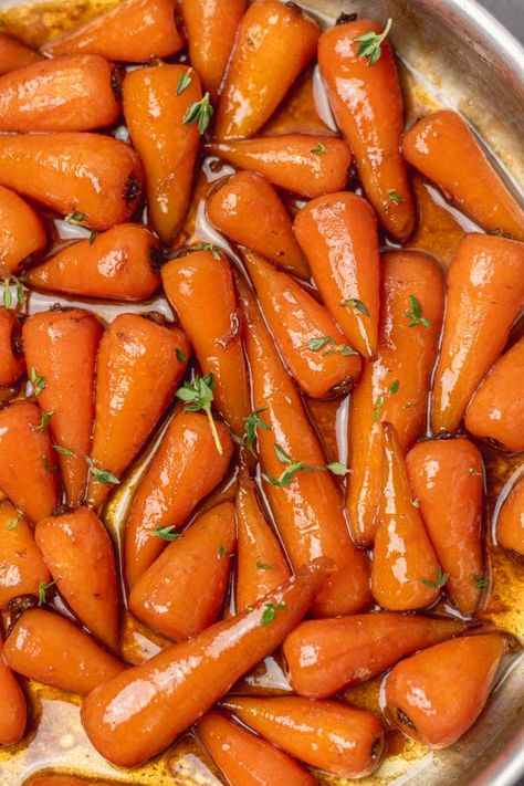 Caramelized Carrots Stove Top, Stovetop Glazed Baby Carrots, Caramelised Carrots, Mexican Chicken Breast Recipes, Cooked Baby Carrots, Carrots Cooked, Carrot Recipes Side Dishes, Glazed Baby Carrots, Brown Sugar Glazed Carrots