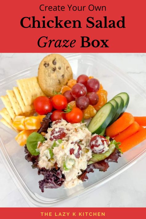 Easy Lunch Snacks, Boxed Lunch Catering, Charcuterie Lunch, Salad Lunch Box, Snack Boxes Healthy, Salad Box, Healthy Lunches For Work, Graze Box, Lunch Catering