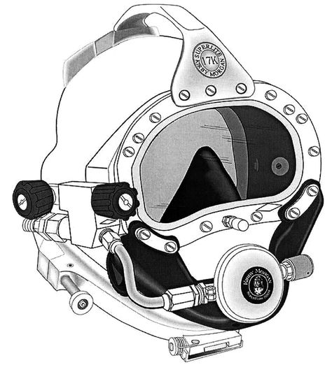 Diver Helmet Tattoo, Morgan Tattoo, Core Tattoo, Scuba Tattoo, Diver Helmet, Black Tattoo Ideas, Underwater Welding, Diver Art, Underwater Welder