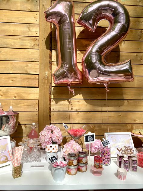 Candy table and sweet table adds fun to every party!  Don’t forget to match it with your theme!! Personalized Treat Bags, Donut Bar, Sweet Tables, Candy Display, Donut Wall, Party Tips, Candy Table, Best Candy, 12th Birthday