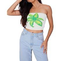 Tops For Women Summer, Crop Top Aesthetic, Cute Streetwear, Top Aesthetic, Tøp Aesthetic, Striped Tube Top, Bandeau Crop Top, Summer Streetwear, Tube Tops