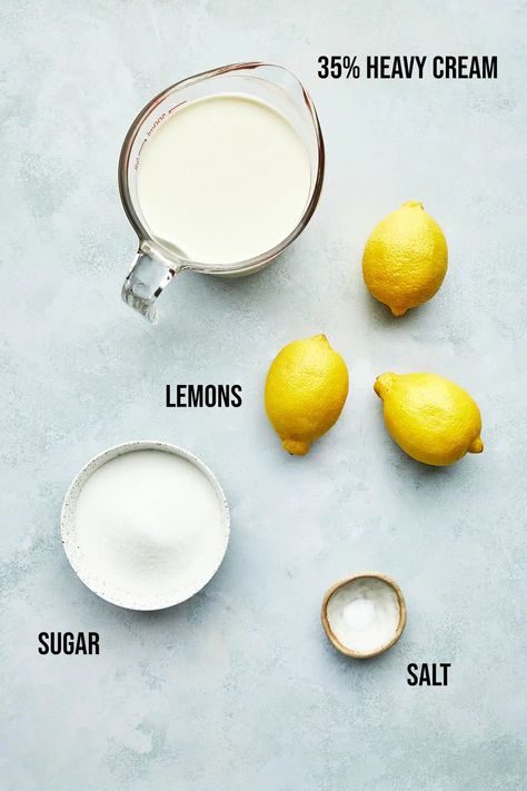 Lemon posset is a velvety and refreshing British lemon cream dessert made without additional thickeners like gelatin or eggs. British Lemon Desserts, Lemon Posset In Lemon, Lemon Possets, Lemon Posset Recipe, Posset Recipe, Lemon Posset, Lemon Soup, Mini Dessert Cups, Lemon Mousse