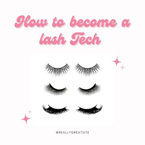 Become a Lash Expert: A Step-by-Step Guide #lashgoals #beautytips Lash Technician, Lash Application, Lash Tech, Tips For Success, Dream Career, For Lash, Dream It, Your Own Business, Beauty Business