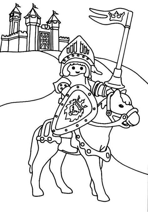 Knight On A Horse, Church Picnic, Illustration For Kids, Page Illustration, Maps For Kids, Horse Coloring Pages, Picnic Set, Program Ideas, Treasure Maps