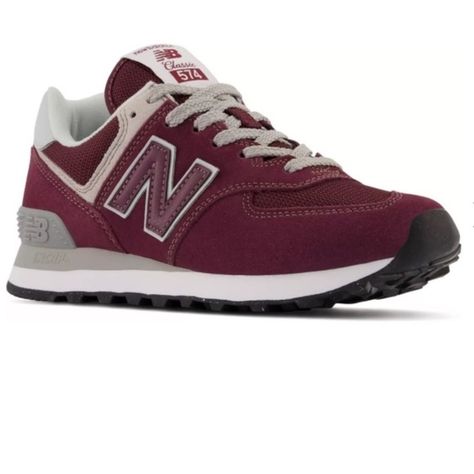 New Balance 574 Core, Red New Balance, Shoes New Balance, Balance Sneakers, New Balance 574, Europe Trip, New Balance Sneakers, Swag Shoes, Gym Shoes