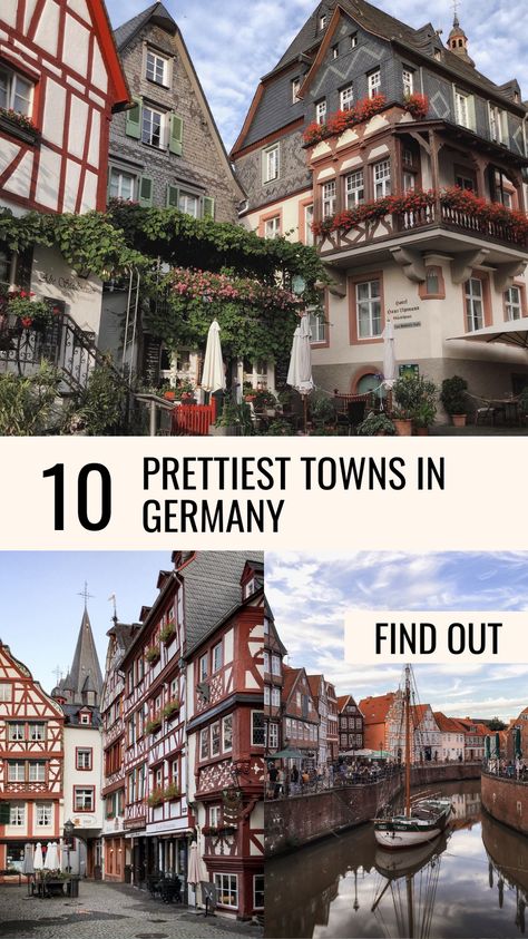 If Germany isn’t on your travel bucket list – these 10 prettiest German towns are about to change it. Very often Germany is seen more as a passing place on the way to somewhere warmer or more exciting. I have now lived in Germany for over five years and believe that Germany really is worth traveling to. Find below 10 less-known German hidden gems. Places To Visit In Germany, Travel Packing Essentials, German Travel, Germany Vacation, Europe 2024, German Architecture, Harbor Town, Cities In Germany, German Heritage