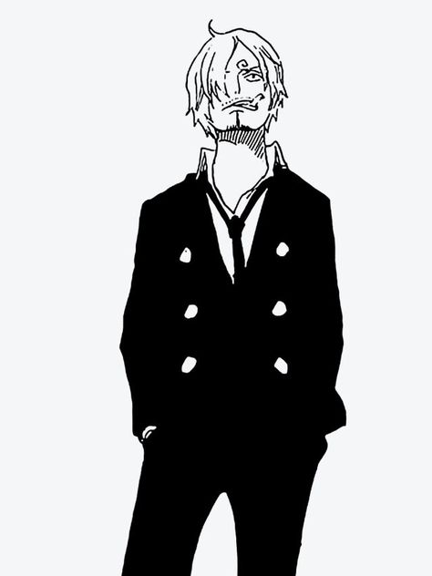 Sanji / One Piece Sanji Manga Panel, Sanji Tattoo, Sanji Drawing, Sanji Manga, One Piece Aesthetic, One Piece Tattoos, Sanji Vinsmoke, One Piece Wallpaper Iphone, Comic Manga