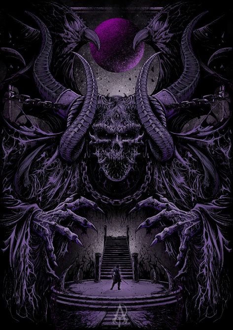 hello, I'm open for t-shirt design commissions, flags, posters, albums, etc.
contact me anytime if you need my services to do that .
you can see my portfolio below. Thank You Skull Artwork Illustrations, Demon Pictures, Arte Heavy Metal, Black Skulls Wallpaper, Dark Knights, Metallica Art, Drawing Skull, Rock Poster Art, Dark Fantasy Artwork