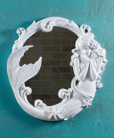 Create a luxurious and unique decoration for the kids' room with these mermaid themed projects. Find inspirations at circu.net Mermaid Mirror, Mystical Mermaid, Decor Marin, Mermaid Bedroom, Mermaid Bathroom, Mermaid Room, Seas The Day, Sculptures Céramiques, Mermaid Aesthetic