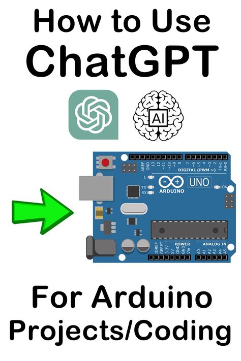 Learn, How to use ChatGPT AI for Arduino Projects and Coding/Programming. If you are a beginner, don't know the coding and want to make advance Arduino projects so this video will help you a lot. The ChatGPT is an advance Artificial Intelligence (AI) tool that can help you in learning programming, Arduino and other Microcontrollers like Raspberry pi, Nodemcu etc. Arduino Projects Ideas Robots, Arduino Projects Ideas Electronics, Arduino Robot Projects, Learning Programming, Arduino Home Automation, Arduino Lcd, Arduino Beginner, Projets Raspberry Pi, Arduino Wifi