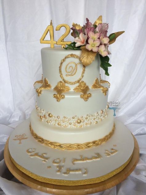 42 nd birthday cake - Cake by wisha's cakes 42 Birthday Cake, 42nd Birthday Cake, 42nd Birthday, Birthday Cake Ideas, Birthday Cake Decorating, Special Birthday, Loving U, Cake Ideas, Birthday Wishes